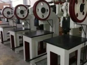 Chappal making machine .