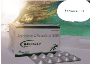 Aceclofenac and Paracetamol Tablets