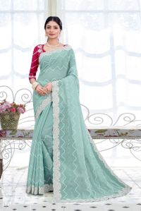 Ladies Chiffon Silk Saree