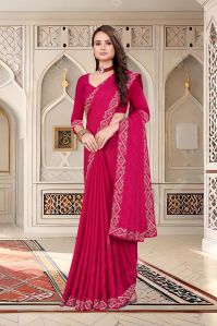 Ladies Chiffon Silk Sarees