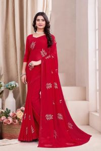 Ladies Fancy Georgette Sarees