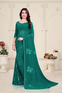 Ladies Pure Georgette Sarees