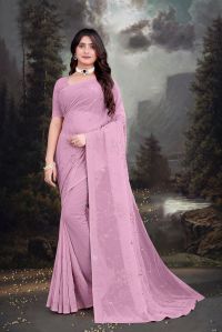 Ladeis Fancy Georgette Saree