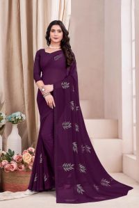 Ladeis Casual Georgette Saree