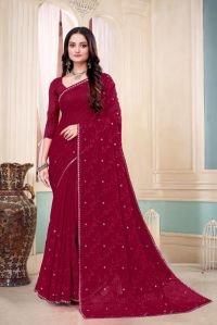 Ladies Trendy Georgette Saree