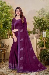 Ladies New Design Chiffon Saree