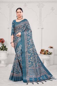 Women Cotton Silk Saree