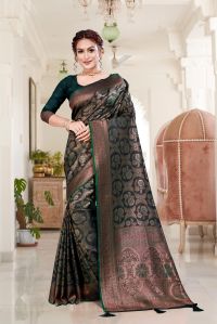 Women Digital Satin Saree