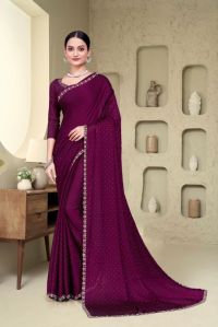 Ladies Galaxy Chiffon Saree