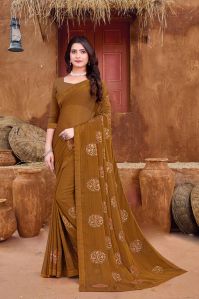 Ladies Georgette Designer Sarees