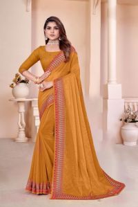 Ladies Desinger Shimmer Sarees