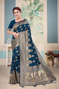 Women Rapier Silk Saree -10