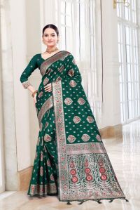 Women Rapier Silk Saree -8