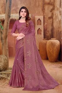 Ladies Designer Shimmer Saree