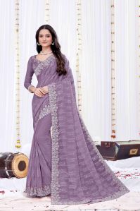 Women Shimmer Saree