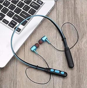 B11 Truly Wireless Bluetooth In Ear Neckband Earphone with Mic (Multicolour)