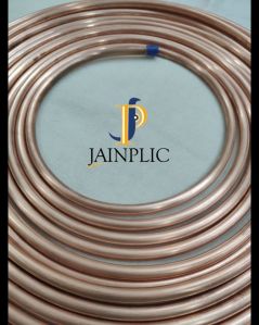 Copper Tube, Outer Dia 1/4 inch, Wall Thickness 25 swg