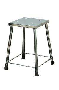 stainless steel square stool