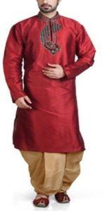 Embroidery Mens Dhoti Bagalbandi
