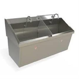 Surgical Scrub Sink With Double Bowls