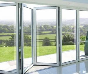 Aluminum Glass Fold Sliding Door