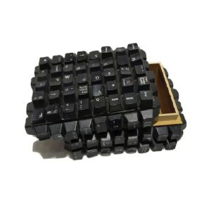 Computer Keyboard Keys Rectangular Gift Box