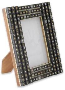 Square Push Button Telephone Key Photo Frame