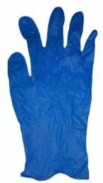 BLUE NITRILE GLOVES