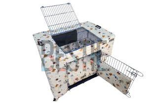 30 Inch Printed PET Combo Dog Cage