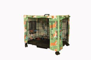 36 Inch Dog Green Crate Cover
