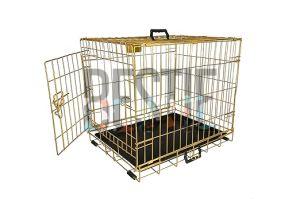 D-Crate 24 Inch Golden Dog Cage
