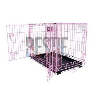 D-Crate 30 Inch Pink Dog Cage