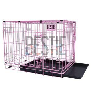D-Crate 36 Inch Pink Dog Cage