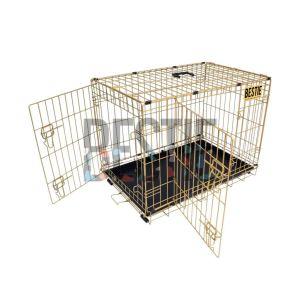 D-Crate 42 Inch Golden Dog Cage