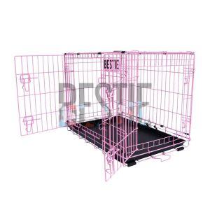 D-Crate 42 Inch Pink Dog Cage