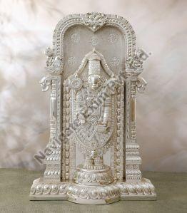 Silver Plated Tirupati Balaji Statue
