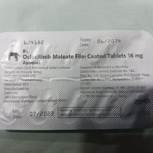 Apoquel 16 Mg Tablet strip of 10 tab oclacitinib