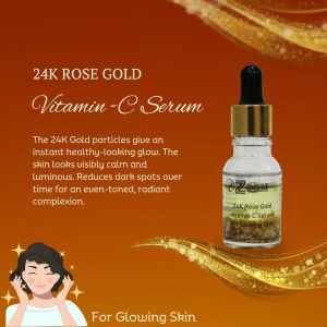 24K Rose Gold Vitamin-C Skin Serum