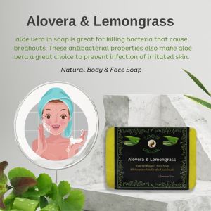 Alovera & Lemongrass Soap