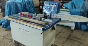 Manual Edge Banding Machine with Single Side Trimming