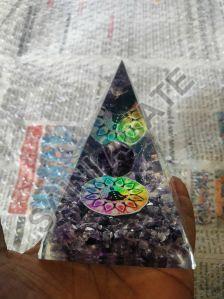 Orgone tower pyramid