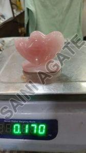 Designer Rose Quartz Heart