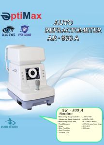 Computer Eye's Testing Machine AUTO REFRACTOMETER AR-800 A