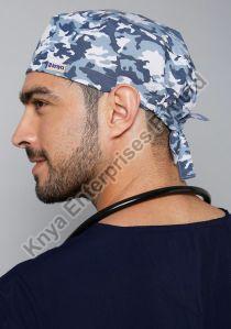 Printed Scrub Cap