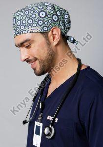 Knya Unisex Evil Eye Premium Scrub Cap