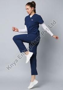 Buy Knya Ecoflex Women's Scrub suit 5 Pocket New Gen, For Doctors, Perfect  stretch