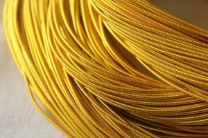 Metal Dark Golden Gijai Wire