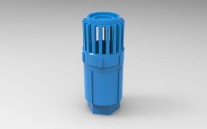 Pvc Blue Spring Foot Valve