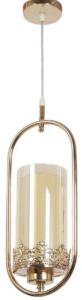 Gold Mild Steel Hanging Light