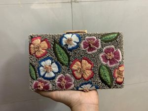 Embroidered Clutches